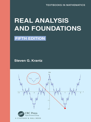 cover image of Real Analysis and Foundations